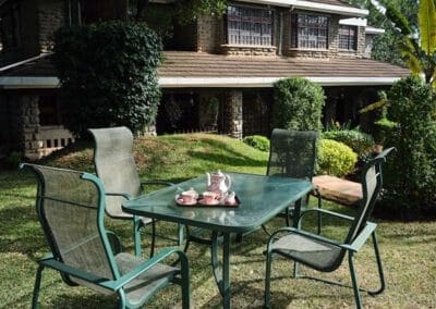 Teatime in the garden