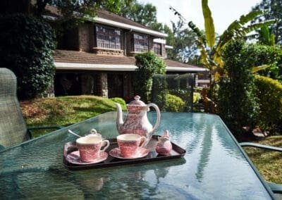 Teatime in the garden